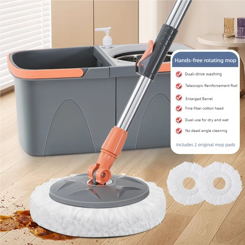 1 cubo 1 fregona 2 cabeza de algodón