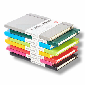 Bloc de notas de bolsillo personalizado con logotipo académico A5, diario de cuero PU, cuaderno de notas, planificador de tapa dura personalizado - Product Image 5