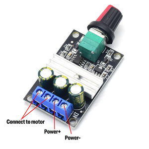CA-103A 3A regolatore 6 v12v24v28v PWM motore DC interruttore di controllo della velocità LED Dimmer - Product Image 1