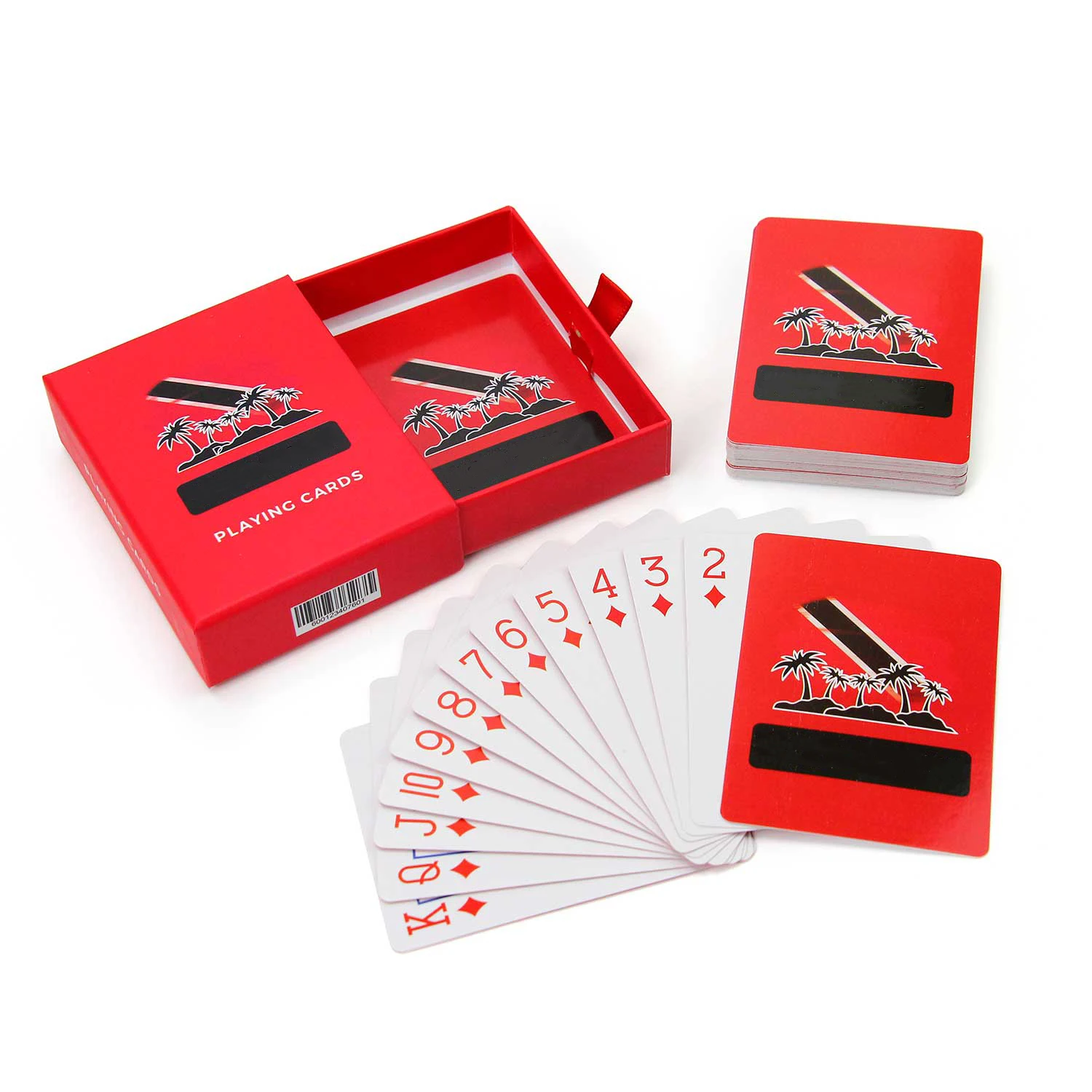 paper cards with drawer box