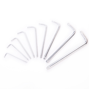 9 adet çok bisiklet bisiklet tamir el araç kiti L şekli uzun kol tamperproof allen yıldız torx anahtar anahtarı seti - Product Image 4