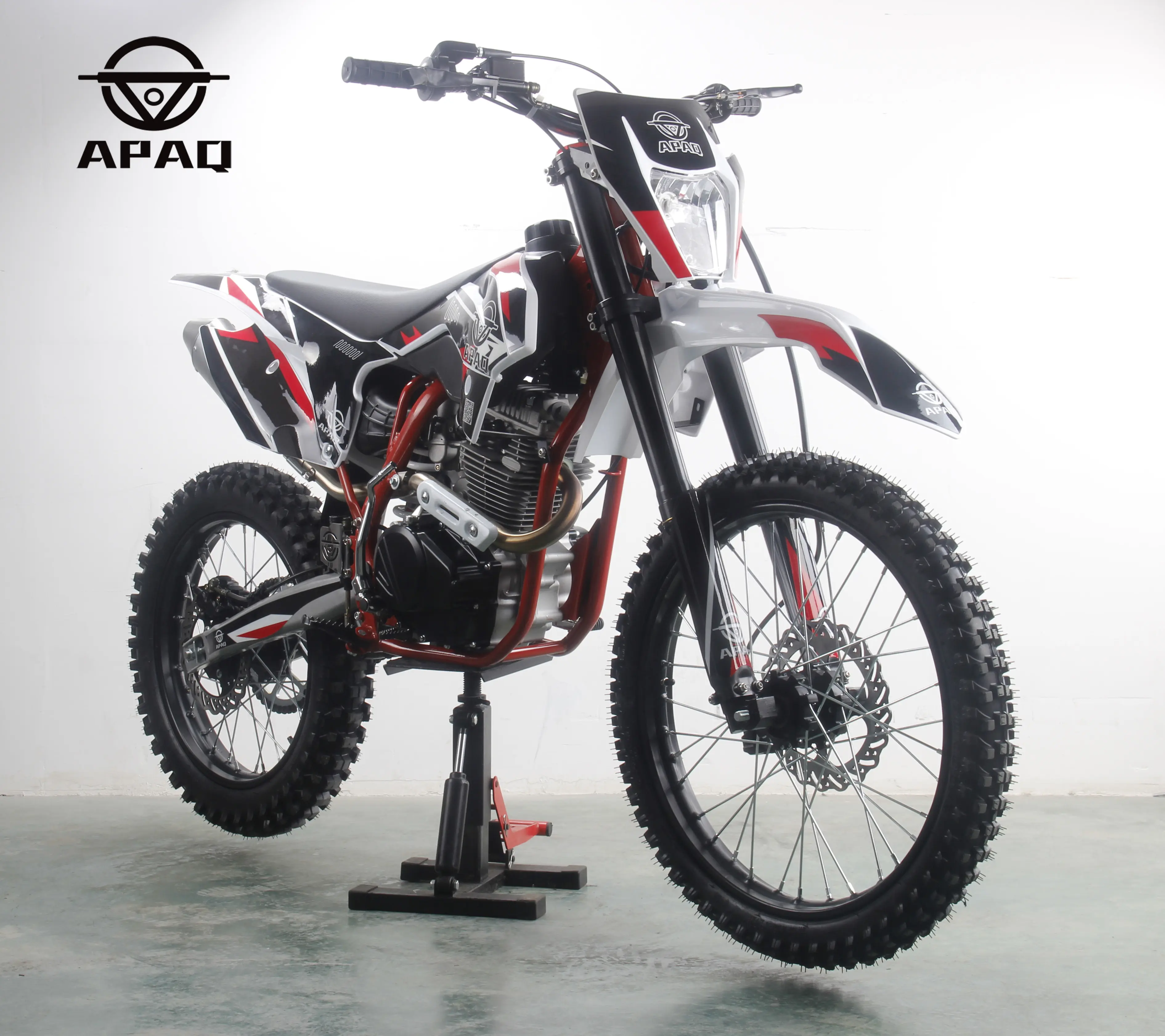 APAQ מלא גודל 250cc מים מקורר שני שבץ בור אופני off road