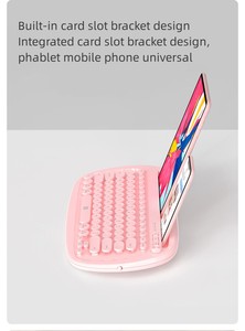 <strong>Wireless</strong> <strong>Keyboard</strong> Office Dot Silent Silent <strong>Keyboard</strong> for Mobile Phone Tablet Laptop Desktop Computer - Product Image 6