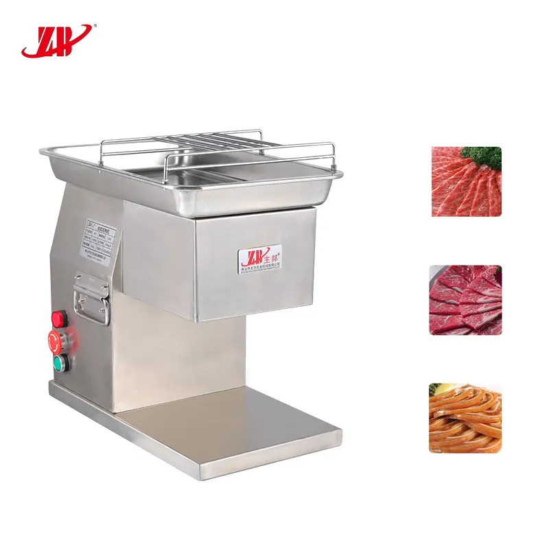 Schlussverkauf Tisch elektrischer Fleischschneider tragbare industrielle Rindfleisch- und Fleischschneidemaschine automatischer elektrischer Fleischschneider