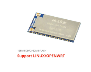 Nuovo modulo di vendita calda Hi-Link UART integrato wifi wireless MT7628 openwrt RAM 128m flash 32M modulo Router Ethernet HLK-7628N in magazzino - Product Image 3