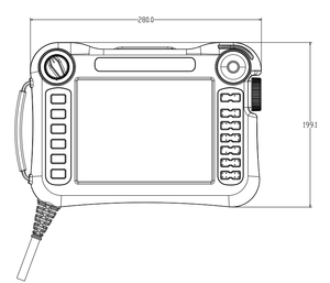 Lavichip serie QT 0806 insegnare ciondolo per il robot braccio di programmazione di controllo del movimento e supporto servizio personalizzato - Product Image 3