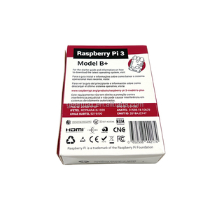 Raspberry Pi 3B + 3B Plus modelo, RASPBERRY PI 3 Modelo B + nuevo ordenador Mini PC Original, almohadilla de desarrollo de 4 núcleos con lista de WIFI BOM