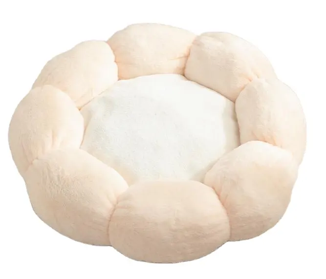 2024 super soft flower shape pet pillow bed mat manufacturers for sale