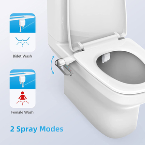 OEM/ODM Super Slim Dual Wash Nozzle Toilet Seat Attachment Cheap Non-Electric Mechanical Floor-Mounted <strong>Bidet</strong> for Bathroom <strong>Use</strong> - Product Image 4