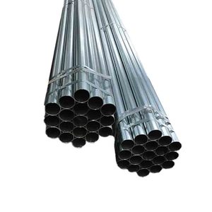 BS 1387 ASTM A53 Tubo de aço galvanizado a quente para andaimes e soldagem a água Serviço de estrutura certificada com <span class=keywords><strong>GS</strong></span>