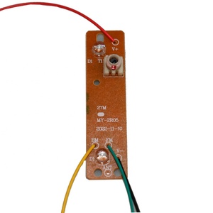 Scheda ricevitore giocattoli per auto rc funzione a 2 vie telecomando pcb per auto con 2 luci - Product Image 1