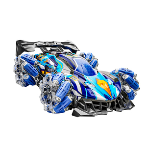 JZRC新品リモコンオートスプレーRCドリフトカー2コントロールモード玩具LEDライトと音楽すべての地形USBケーブル付き - Product Image 1