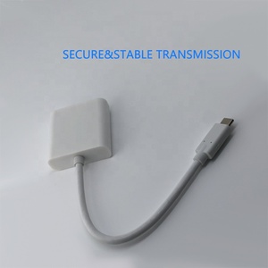 タイプC-DVIコンバーターUSB-C〜DVI-DコネクタシングルリンクDVIケーブル
