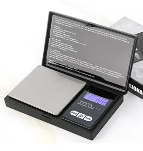 เครื่องชั่งขนาดเล็กแบบพกพาขนาด500g 0.01g จอแสดงผล LCD ดิจิทัลที่มีความแม่นยำสูงชั่งน้ำหนักเครื่องประดับทองแนะนำสูงสุด200g - Product Image 1