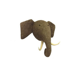 Various Plush Animal <strong>Head</strong> Kids <strong>Toy</strong> Home Decoration Wall Hanging Animal <strong>Toys</strong> for Kids