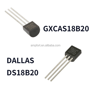 3pin <strong>Temperature</strong> <strong>Sensor</strong> <strong>DS18B20</strong> Programmable Resolution 1-Wire Digital Thermometer GXCAS18B20 9-12bits TO-92