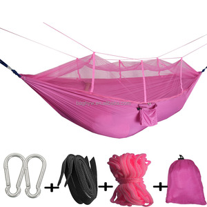 Hot Bán Biểu Tượng Tùy Chỉnh Mạnh Mẽ Ripstop Ngụy Trang Cắm Trại Võng Với Muỗi Net Cho Ngoài Trời Backpacking Bivouac Survival - Product Image 5