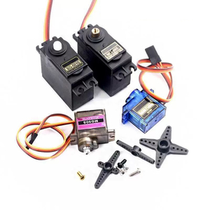 SG90/MG90/SG92R/MG995/MG996R Servo motorlar için sabit kanat uzaktan kumanda uçak Robot modeli elektronik bileşenler - Product Image 1