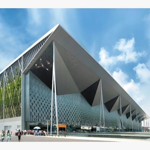 Steel Structure Terminal Building Airport Seaport Hub Prefab Terminal Structure Customizable Span &amp; Anti-Corrosion Design - Product Image 1