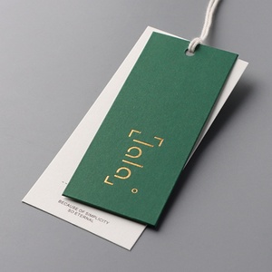 Custom Designs <strong>Hang</strong> <strong>Tag</strong> Labels <strong>Hang</strong> <strong>Tag</strong> <strong>String</strong> for Clothing Custom <strong>Hang</strong> <strong>Tags</strong> <strong>With</strong> Logo - Product Image 3