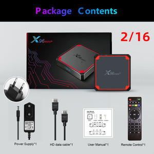 X96mini สมาร์ทโฟน + กล่องรับสัญญาณเครือข่าย S905W4กล่องทีวีแอนดรอยด์พร้อม5G WiFi 4K HD 16GB RAM 32GB ROM US plug 2.4G Android 9 OS - Product Image 5