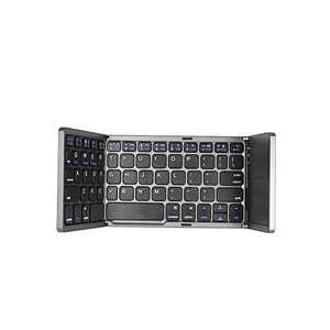Teclado plegable con panel táctil para ordenador, teclado inalámbrico recargable de 64 teclas, novedad de 2021 - Product Image 1