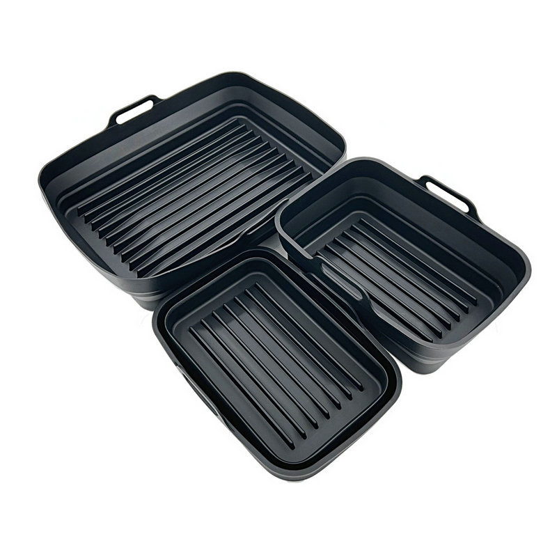 Black 3pcs XL Baskets
