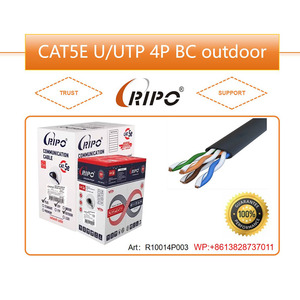 4 Pair BC U/UTP CAT5E 24Awg Outdoor <strong>Network</strong> Cable 100MHz <strong>Bandwidth</strong> Waterproof Communication Cables - Product Image 2