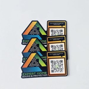 Codice QR personalizzato Tag NFC pagamento adesivo NFC quadrato rotondo