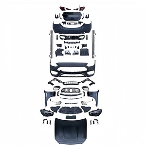 Adatto per i modelli 15-21 di Mercedes-Benz classe C W205. È un Kit carrozzeria W206 C63 per la modifica incluso il cofano dei paraurti - Product Image 1