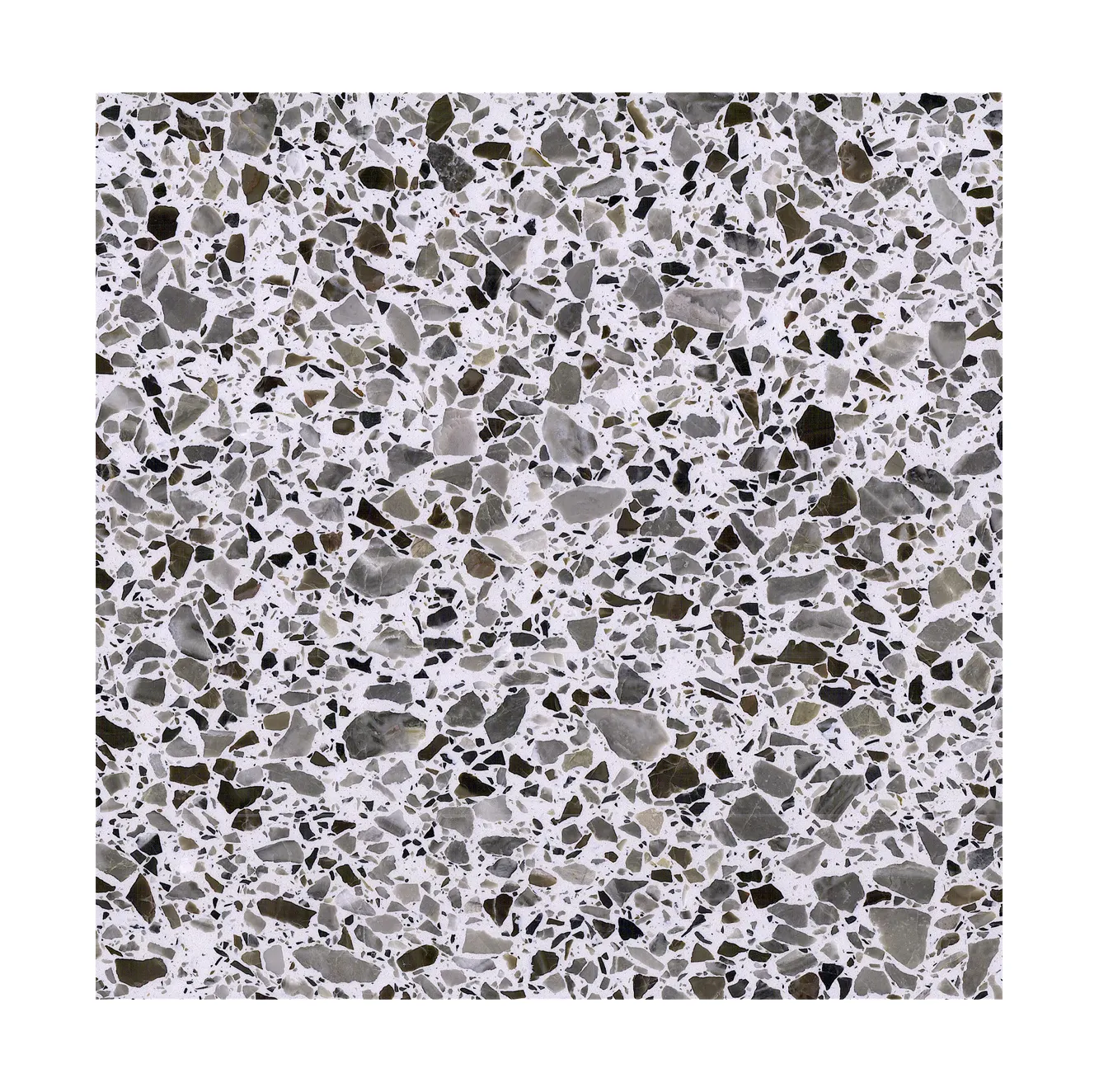 2400 invecchiato con ghiaccio resistente allo sporco * 1600/3200*1600/2700*1800mm macina terrazzo personalizzabile lastra di Terrazzo per diverse scenari