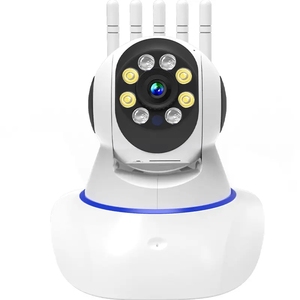 WiFi IP Dome Kamera Nachtsicht 4G Solar betriebenes Sicherheits system Antenne TF-Karte Daten speicher option CMOS-Sensor Eingebautes Mikrofon - Product Image 1