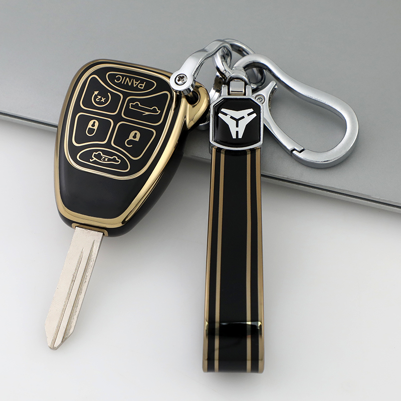6 Button Black + Keychain