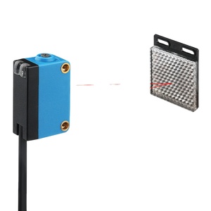 Equipo de automatización Sensor de conteo de objetos espejo reflectante botella transparente sensor óptico