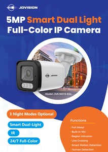 Cámara DE SEGURIDAD PoE resistente a la intemperie IP66 de 5MP con micrófono, cámara IP de visión nocturna a todo color de 5MP, 1 unidad - Product Image 2
