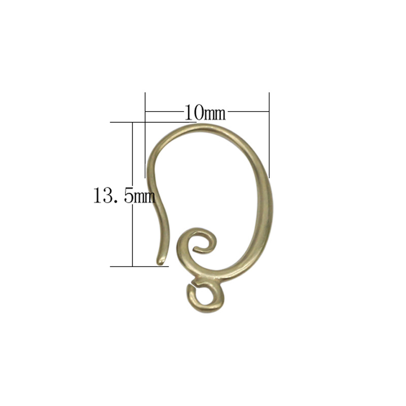 54 Ear Hooks - Copper Blank