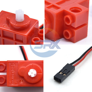 4.8V 70rpm motoriduttore programmabile compatibile con LEGO per arduino creatore apprendimento DIY - Product Image 3