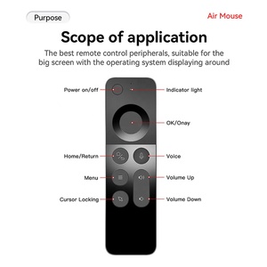 Ihomemix OEM Factories Benutzer definierte Sprach fernbedienung W3 2.4G Drahtlose Mini-Tastaturen IR-Lernluft-Maus steuerung Für TV-Box