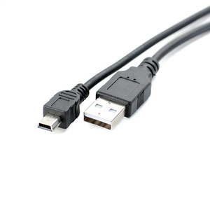 GPS navigasyon sürüş kaydedici cep telefonu güç için 5M USB2.0 L USB 2.0 A erkek mini 5Pin erkek şarj kablosu - Product Image 5