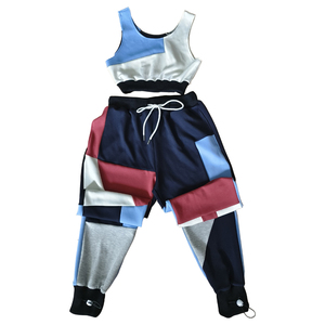 אופנתי כושר כושר סט חיצוני Jogger מכנסיים Activewear סט סיטונאי מותאם אישית סתיו חורף אימון יוגה יבול למעלה שתי חתיכה