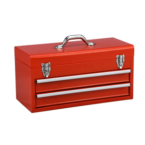 热卖专业多用途工具箱铁工具储物盒带抽屉组织器 - Product Image 2