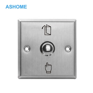 Interruttore Smart Home Touch sblocco 12V 5A pulsante Push Exit per sbloccare premere interruttore a muro intelligente blocco di accesso magnetico elettrico - Product Image 1