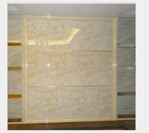 UV beschichtung PVC marmor blatt für innen dekoration wand panel/decke