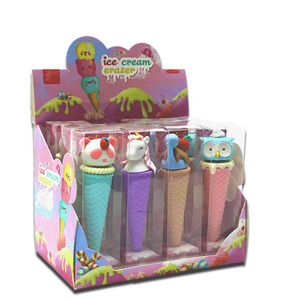 Hàng OEM Bán Chạy Cục Tẩy Màu Kem Dễ Thương Cục Tẩy Màu Hình Dạng Kem Cục Tẩy Cao Su Hình Động Vật Cho Học Sinh ĐI HỌC - Product Image 2