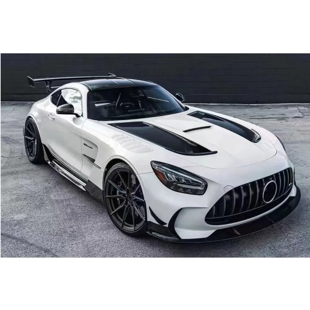 BS tarzı karbon Fiber gövde kiti seti Benz AMG GT GTS GTC yüksek kalite teçhizat için Fit