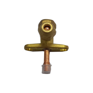 SSV-A2GSHC-23真鍮サービスバルブ1/4インチODF接続サイズ冷凍 & 熱交換部品用 - Product Image 2