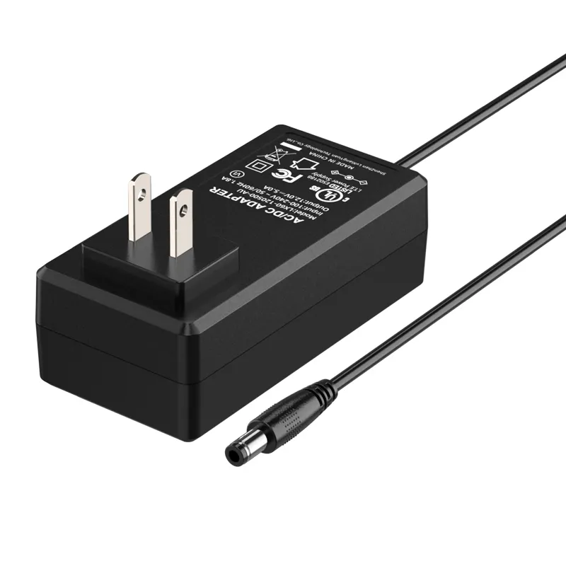 Wall-Mount DC Switching Power Supply 60W Adaptor 12V 5A power adapter dengan US plug UL FCC mark untuk rumah tangga elektronik Router