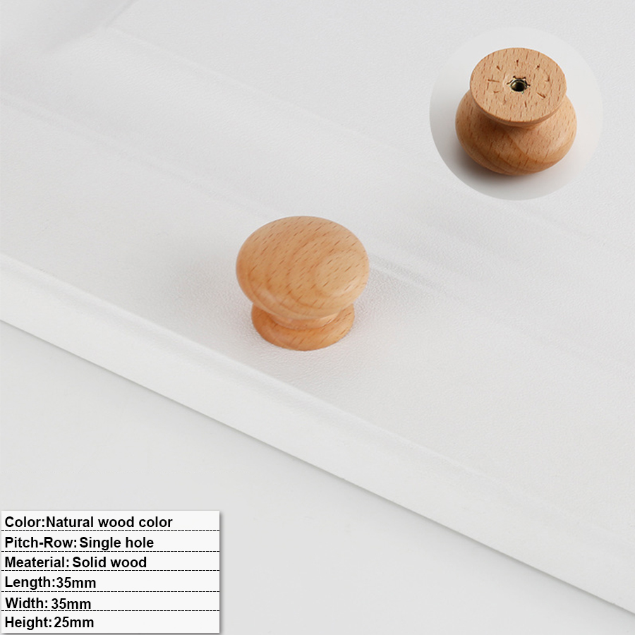 Couleur bois naturel-CY-FH-W512-Simple trou