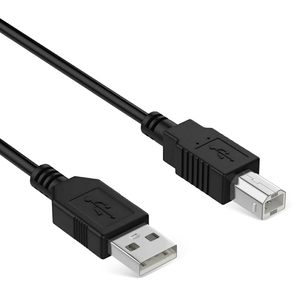 <strong>USB</strong> A to B Printer Scanner Cable <strong>USB</strong> 2.0 Type B Cables Long Cord for Hp Canon Brother Dell Lexmark Xerox Dac <strong>Controller</strong> <strong>Computer</strong> - Product Image 1