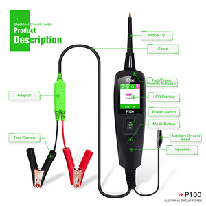 Portable Power <strong>Circuit</strong> Probe Kit Component Activation <strong>Short</strong> <strong>Circuit</strong> Finder Continuity Test Voltage Tester Diode Detection Test - Product Image 2